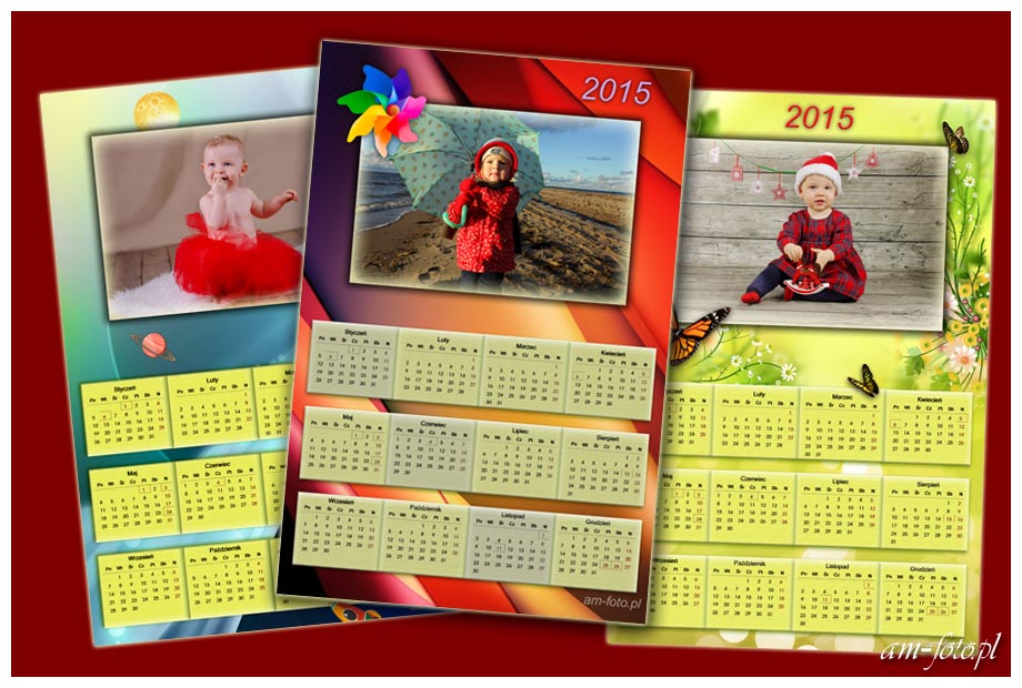 fotograf kozieglowy kalendarze